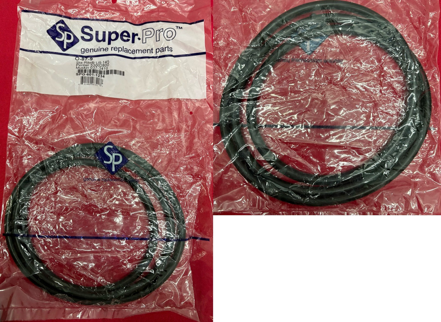 SUPER-PRO ™ O-87-9 SPG-601-1234 18" UNIVERSAL TANK FILTER O-RING - QTY 2 PKGS