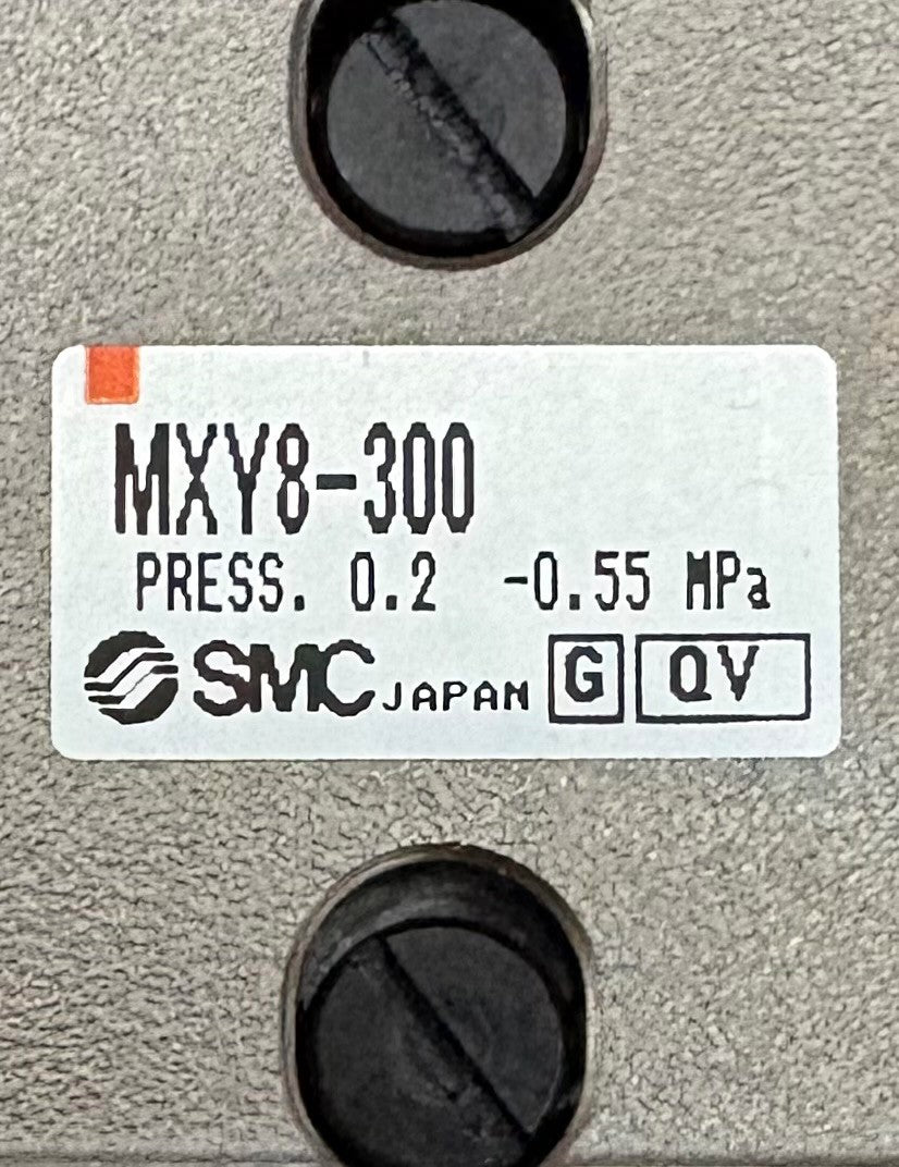 SMC LONG STROKE 300mm AIR PNEUMATIC SLIDE TABLE MXY8-300 Boro 8mm w/ 2 SMC D-M9N