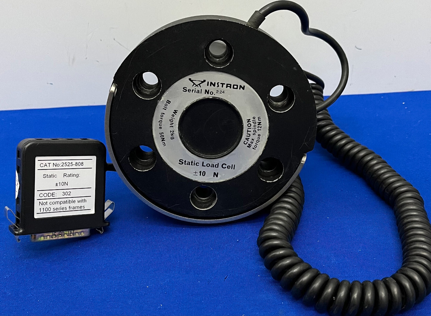 INSTRON 2525-808 +/-10N CELLA DI CARICO STATICA PESO 2kg