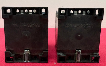 Lot of 2 TELEMECANIQUE CONTACTOR LP4K0910BW3 24V USED