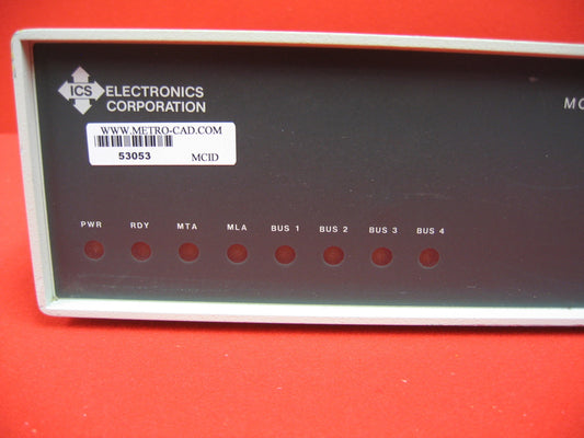 ICS ELECTRONICS 4840 4 PORTE IEEE BUS ADDRESSING TRAMITE BACK PANELSWITCH 