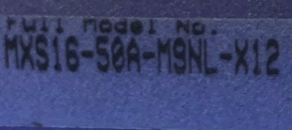 Mesa deslizante neumática SMC MXS16-X12 M9NL-X12 con sensores SMC D-M9N de 16 mm de diámetro interior