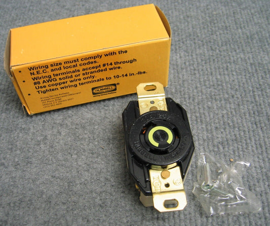 HUBBELL HBL2310 PANEL DE MONTAJE DE 3 TERMINALES, 1 PUERTO, CONEXIÓN DE ALIMENTACIÓN, RCP, 3 POS, TORNILLO