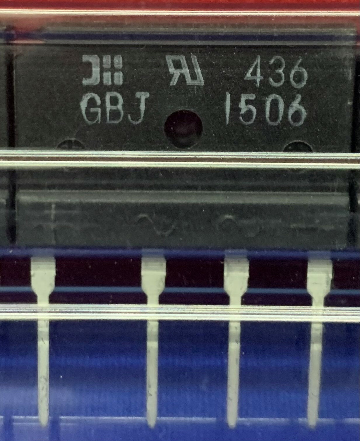 1 LOTE DE 5 TUBOS - CANTIDAD TOTAL DE 75 Rectificador de puente monofásico GBJ1506 GBJ 1506
