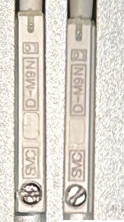 SMC LONG STROKE 300mm AIR PNEUMATIC SLIDE TABLE MXY8-300 Boro 8mm w/ 2 SMC D-M9N