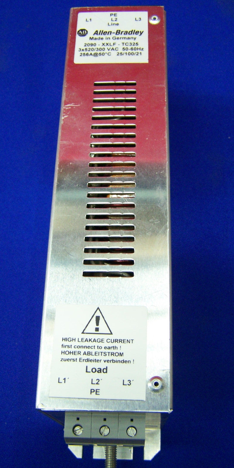 Filtro Allen Bradley AB 198778-Q01 2090-XXLF-TC316 2090-XXLF-TC325