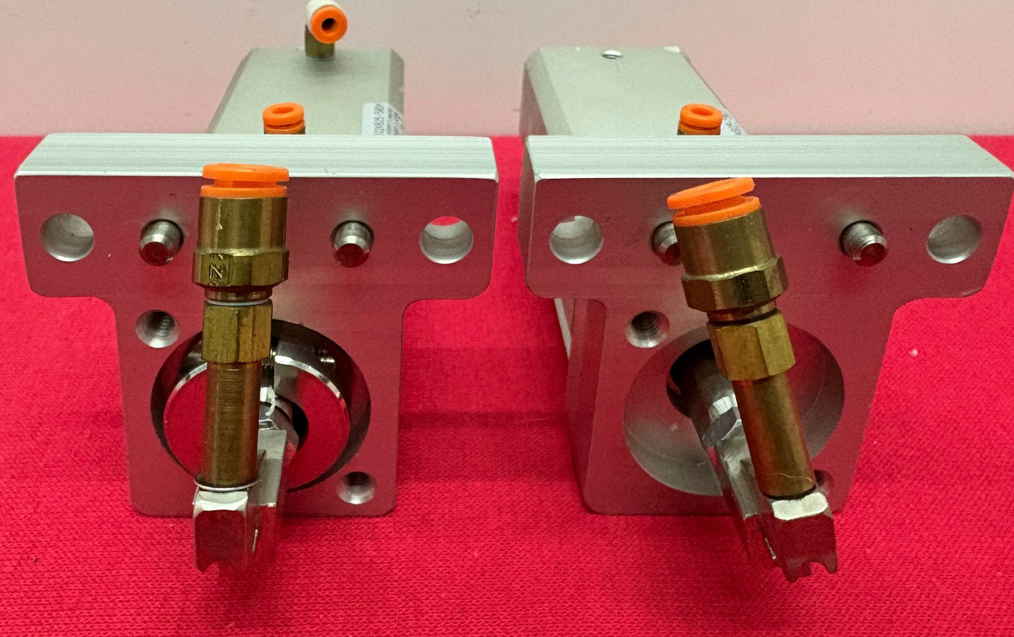 SMC NCDQ2KB25-50DM COMPACT NON-ROTATING DOUBLE-ACTING PNEUMATIC CYLINDER - QTY 2