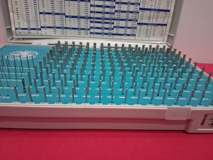 Meyer Gage C105 Minus Pin Gage Set .0115 - .2505 240 Pcs COMPLETE Class Z