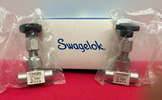 SWAGELOK WHITEY SS-31RF2 METERING FLOW VALVE - 1 BOX OF QTY 2 VALVES