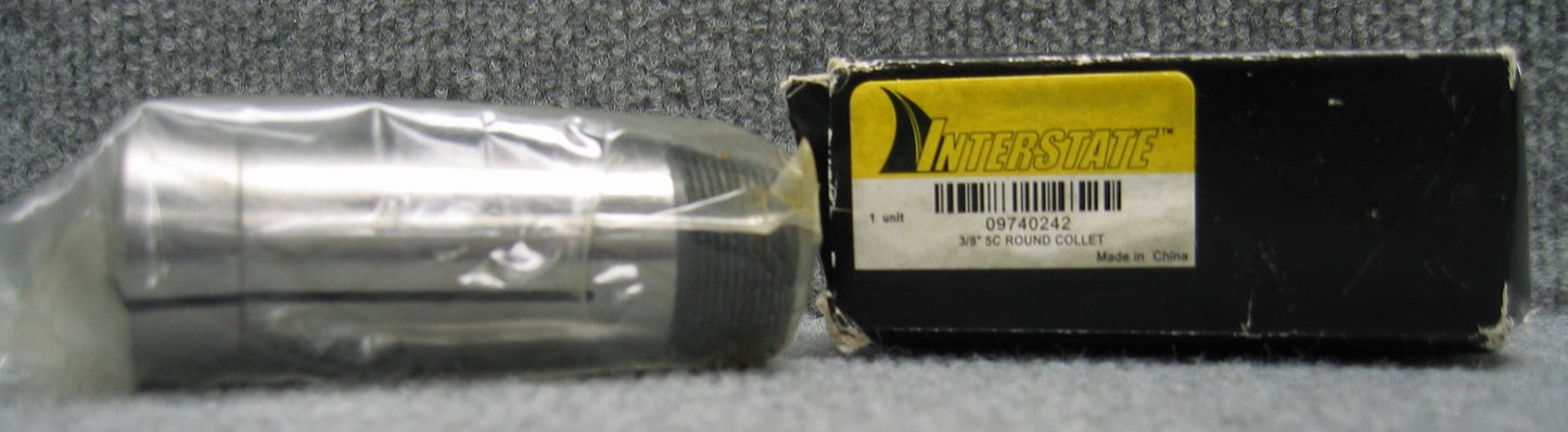 NEW INTERSTATE 09740242 3/8" 5C ROUND COLLET