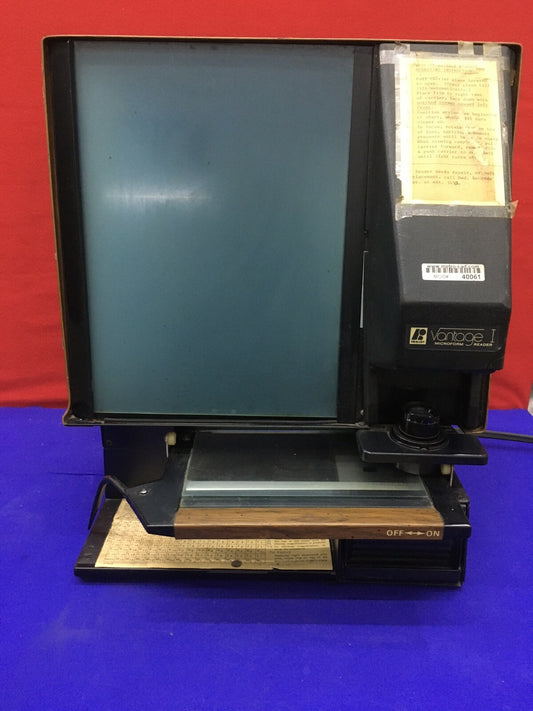 REALIST MICROFORM 3351 REALIST (Microfiche/Microfilm) LECTEUR POUR PIÈCES/RÉPARATION 