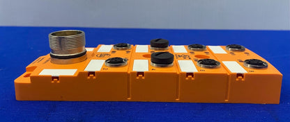 IFM EBC012 SPLITTER BOX/WIRING BLOCK M12 8 CONNECTOR OPENING
