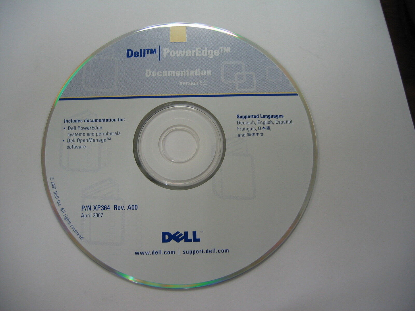 DELL SOFTWARE SYSTEMS MANAGEMENT COUNSOLES AND MANUALS VER 5.2