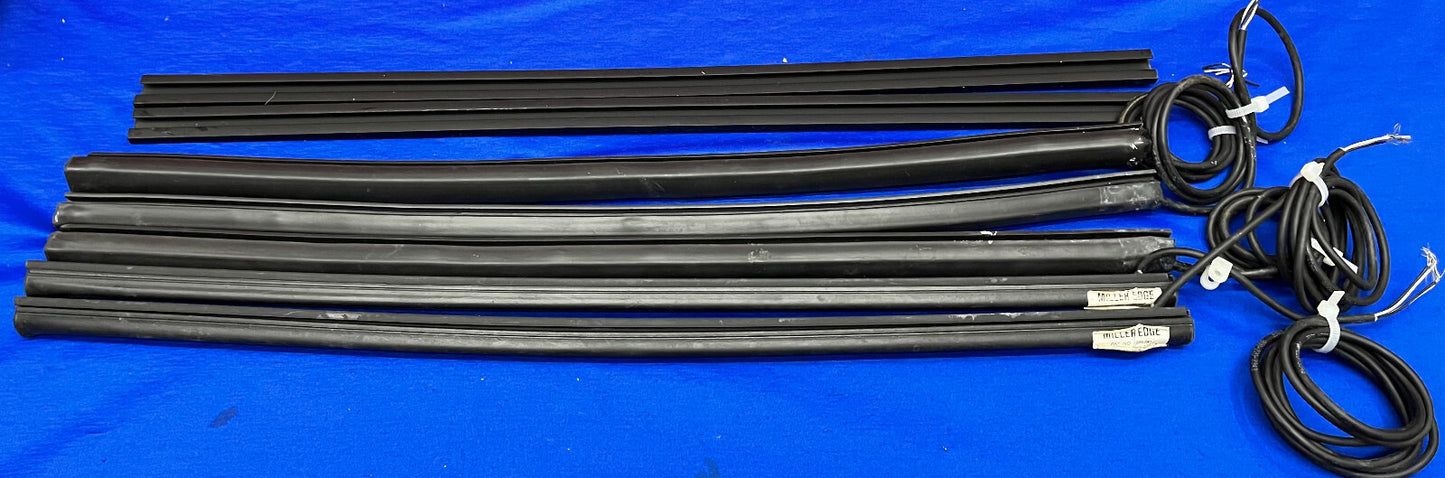 TEILE/REPARATUR MILLER, MENGE 5 - 2' SEITLICHE SICHERHEITSSENSORKANTE &amp; MENGE 4 - HALTERUNGEN