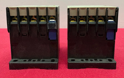 Lot of 2 TELEMECANIQUE CONTACTOR LP4K0910BW3 24V USED