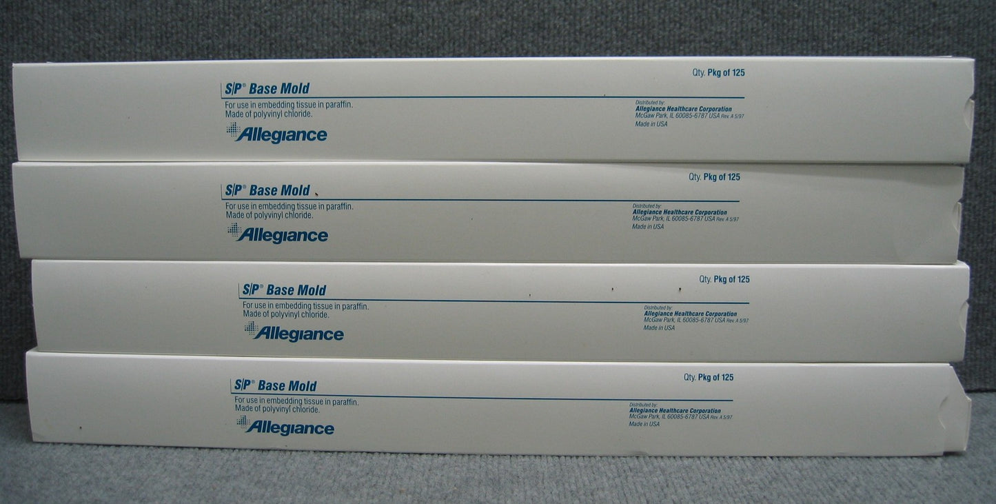 ALLEGIANCE HEALTHCARE CORP., CAT. M7307-5, moule de base 37 x 24 mm