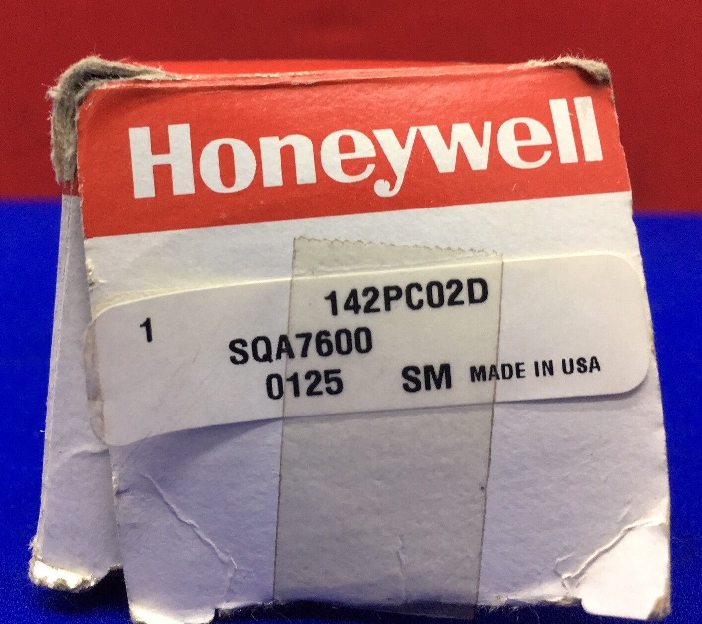 MICROINTERRUPTOR SENSOR DE PRESIÓN HONEYWELL 142PC02D / SQA7600