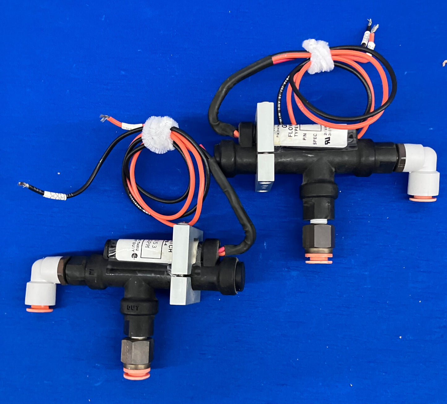 INTERRUTTORE DI FLUSSO GEMS® TIPO N. F3-4, P/N 122353, .25GPM LOTTO DI 2