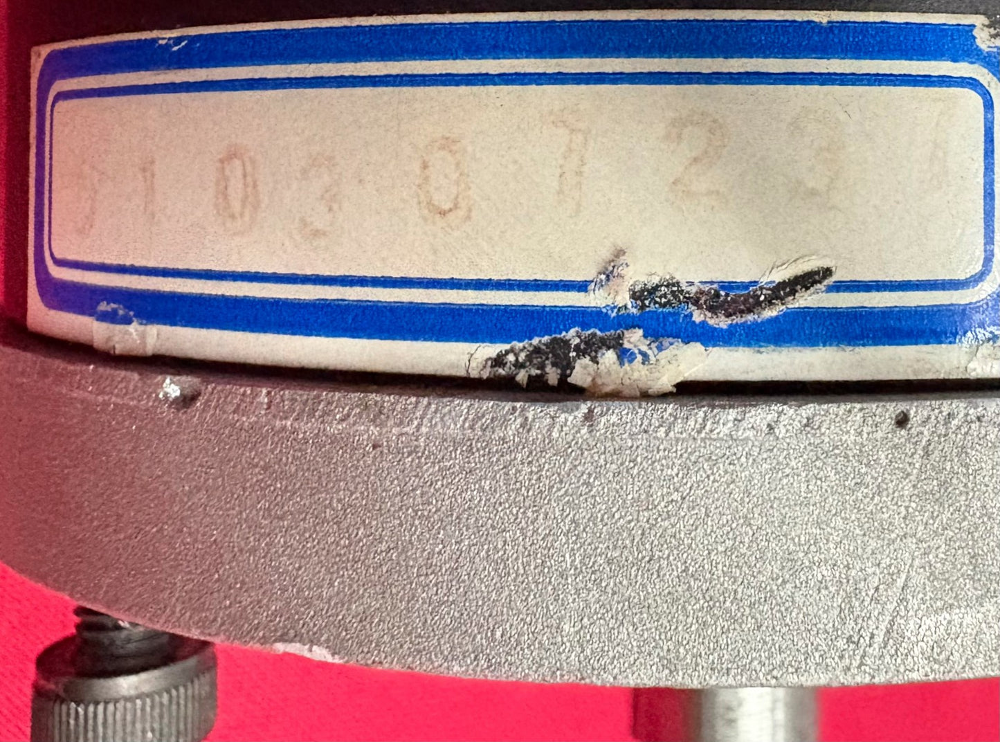 HALLMARK INDUSTRIES MD0090X-A PERMANENT MAGNET DC MOTOR 1/3 HP - PARTS/REPAIR