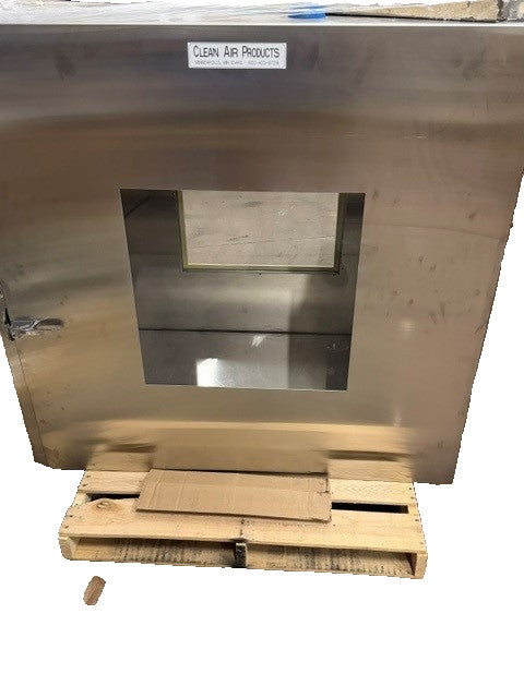 Clean Air Products Stainless Steel Pass Through Box  32" x 51" x 49"