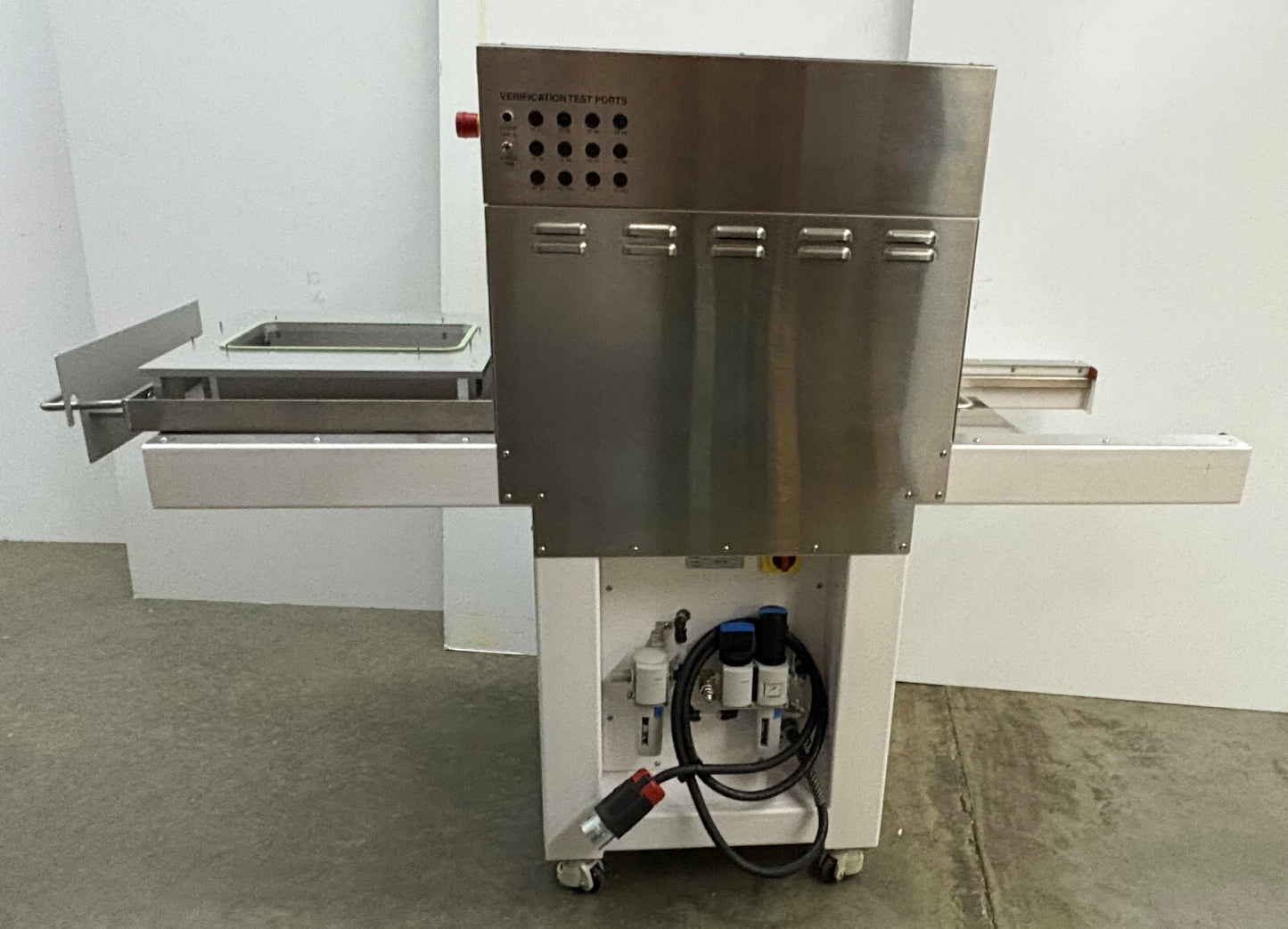 BELCO BM2020-P2W2 BLISTER SEALER MEDICAL TRAY PACKAGING SYSTEM 208-240V 1 PH