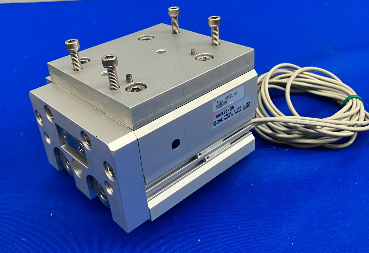 SMC MXS25-20 テーブルスライドガイドプレス