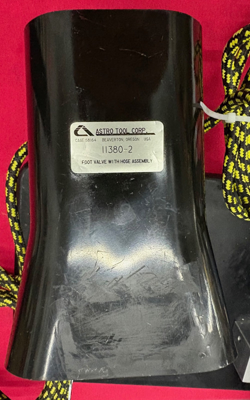 ASTRO TOOL 615250SS PNEUMATIC CRIMP TOOL w/FOOT PEDAL