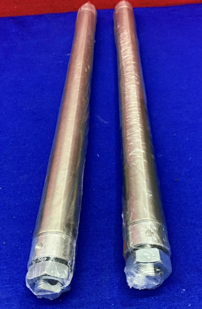 Lot de 2 tiges de vérin pneumatique Bimba en acier inoxydable C-0913 5-DXP