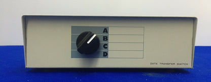 1 LOT QTY 2 - DATA TRANSFER SWITCH NO MANUFACTURER/MODEL/SERIAL NUMBER LISTED