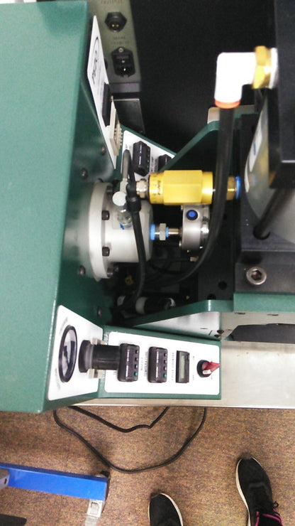 PEZO VIA Biomedical  GS-5T PLASTIC INJECTION MOLD PRESS PNEUMATIC RAM