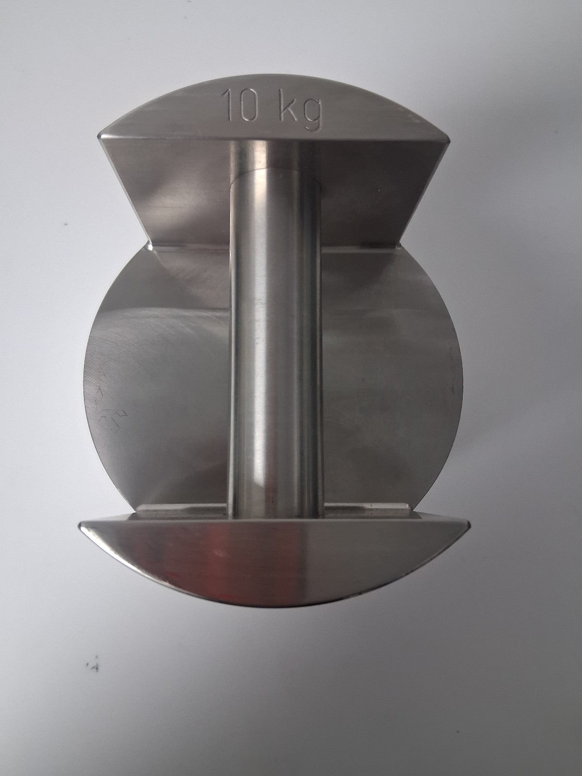 RICE LAKE WEIGHING SYSTEMS SN S46-016 10KG WEIGHT WITH CASE CLASS 3 7.84G/CM3