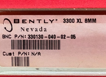 BENTLY NEVADA 330130-040-02-05 3300XL 8mm  STANDARD EXTENSION CABLE