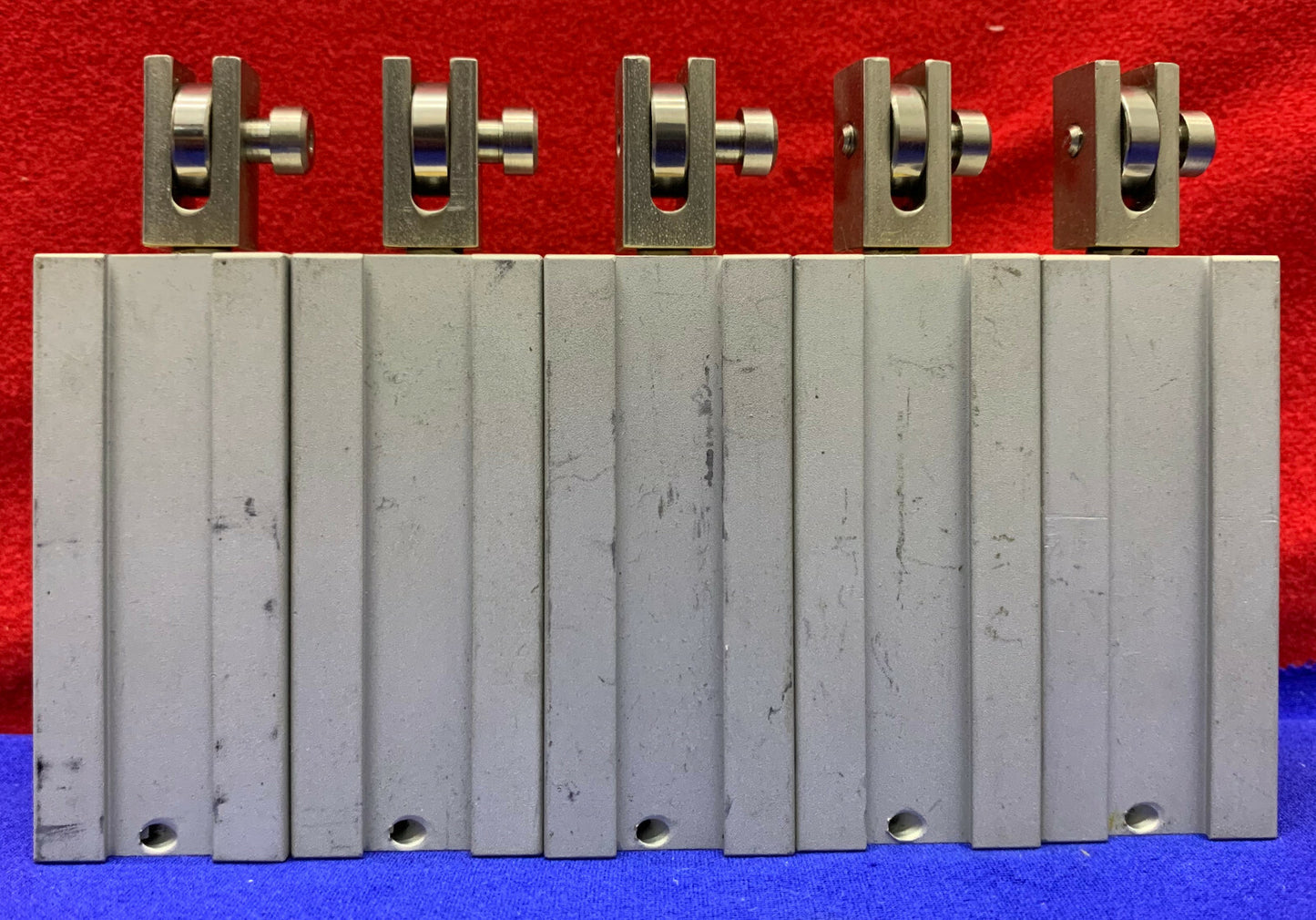 PNEUMATISCHE LUFTZYLINDER AS34X2 VON COMPACT AIR PRODUCTS. VERKAUF ALS 1 LOT MIT 5 STÜCK