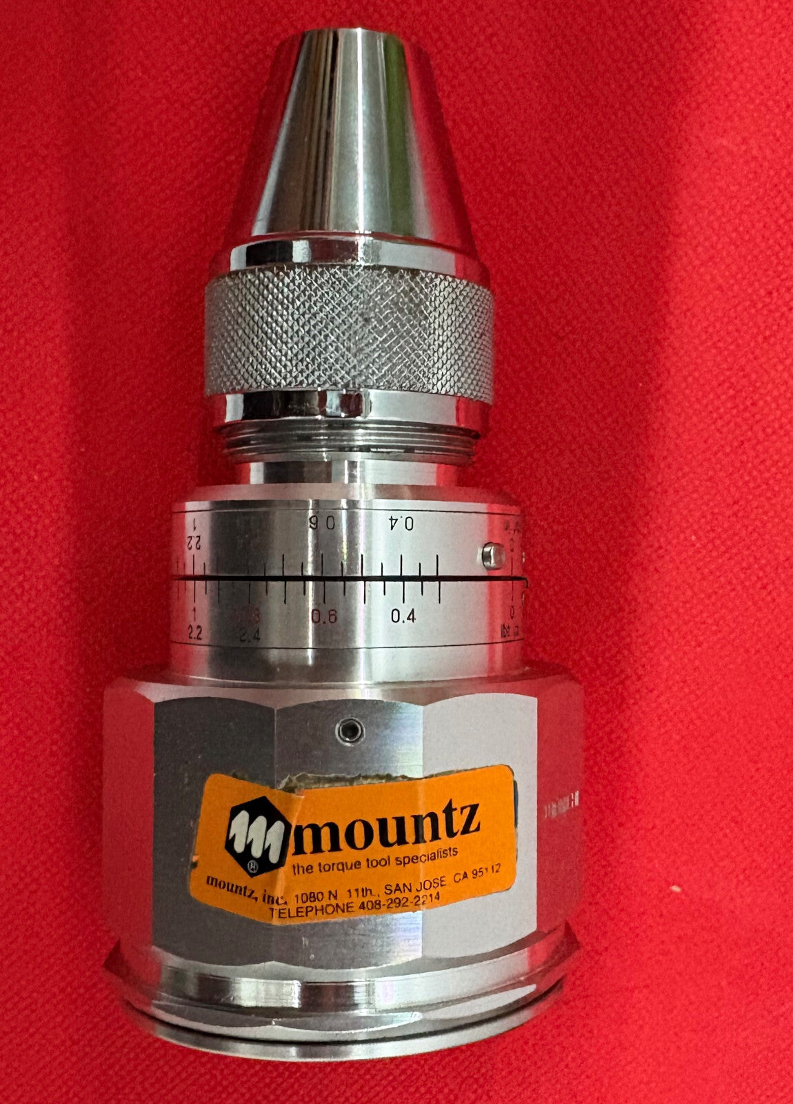 TOHNICHI / MOUNTZ  ATG TORQUE GAUGE 2.4BTG-A / 2.4 BTG-A Ibf-in 2.4-0.05 w/ CASE