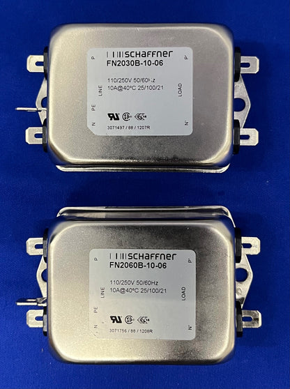 FILTROS DE LÍNEA SCHAFFNER EMC CANTIDAD 1 - FN2030B-10-06 Y CANTIDAD 1 - FN2060B-10-06