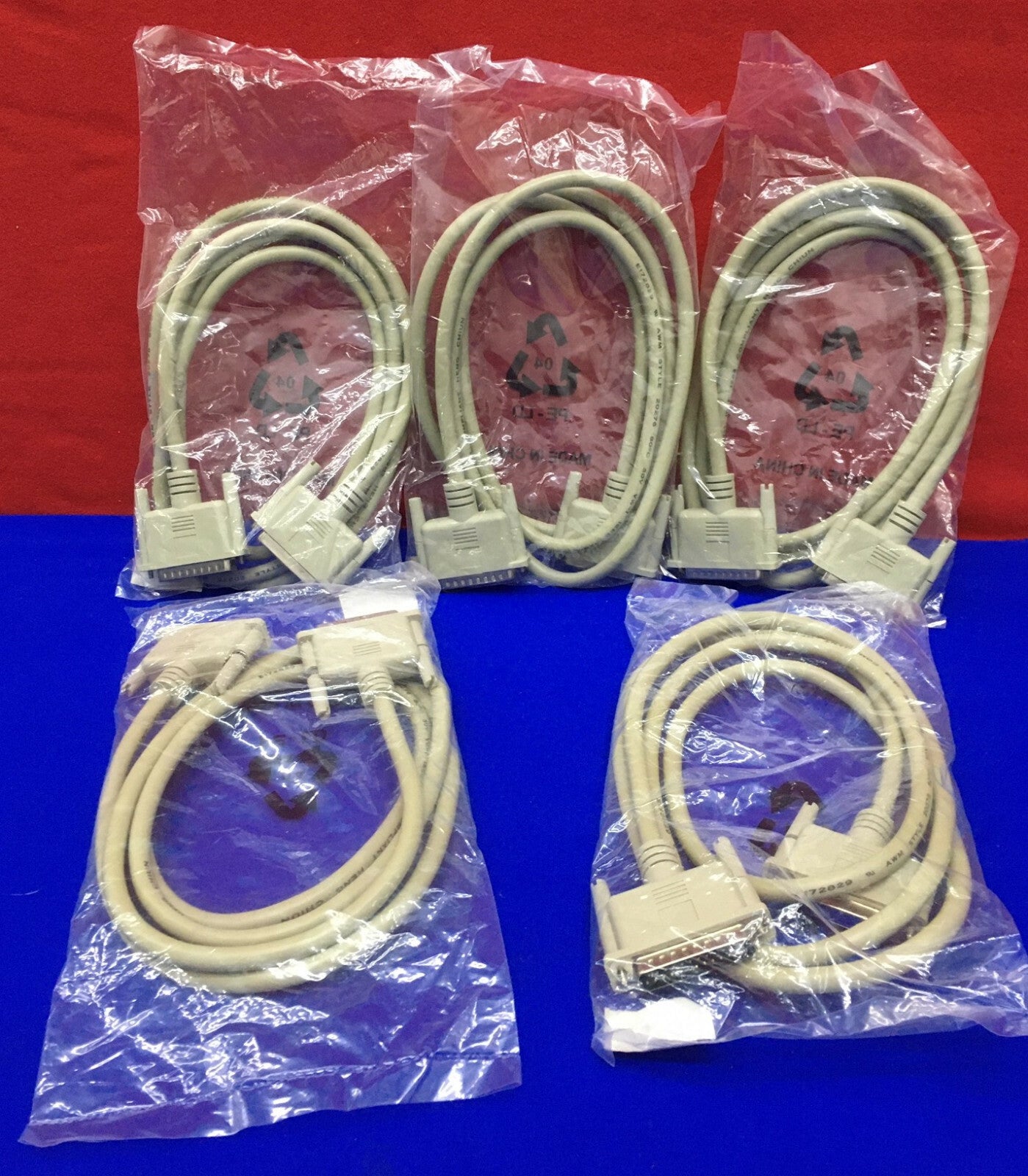 Qté 5 - Câble de connexion DIGI-KEY AE9861-ND AK733-1.8-R IEEE1284 1,8 m