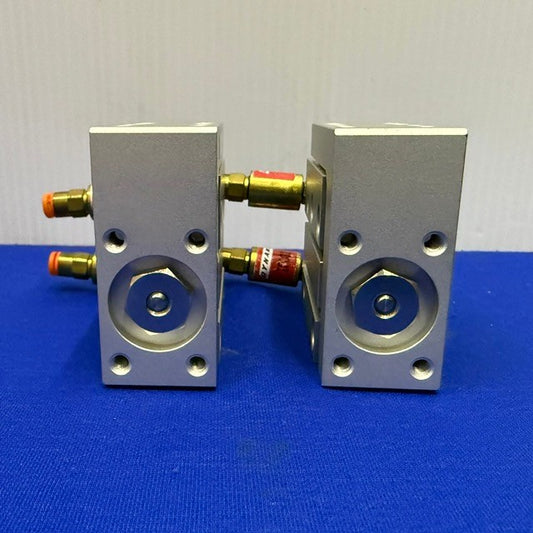SMC MXH16-10 Pneumatic Compact double stroke slide table 10mm 1 Lot of Qty. 2