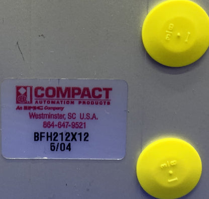 PRODOTTI PER AUTOMAZIONE COMPATTI CILINDRO PNEUMATICO BFH212X12