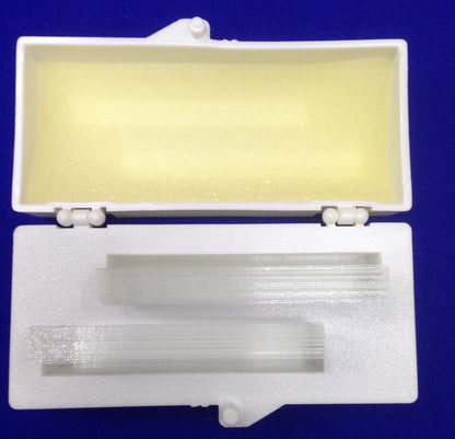 LIPSHAW 122450 CRYSTAL CLEAR MICROSCOPE COVER GLASS SLIDES 1-2450 24 X 50-1