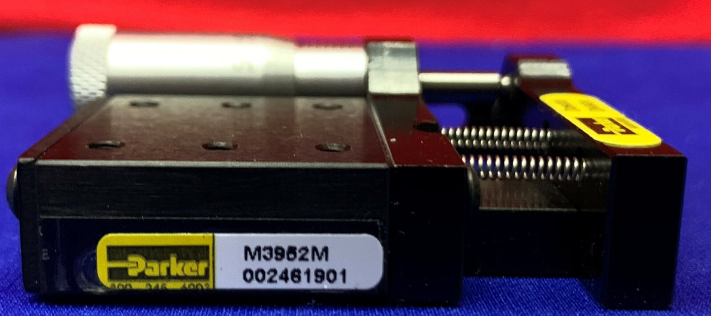PARKER AUTOMATION M3952M MICROMÈTRE MÉTRIQUE À AXE UNIQUE À ENTRAÎNEMENT LATÉRAL 