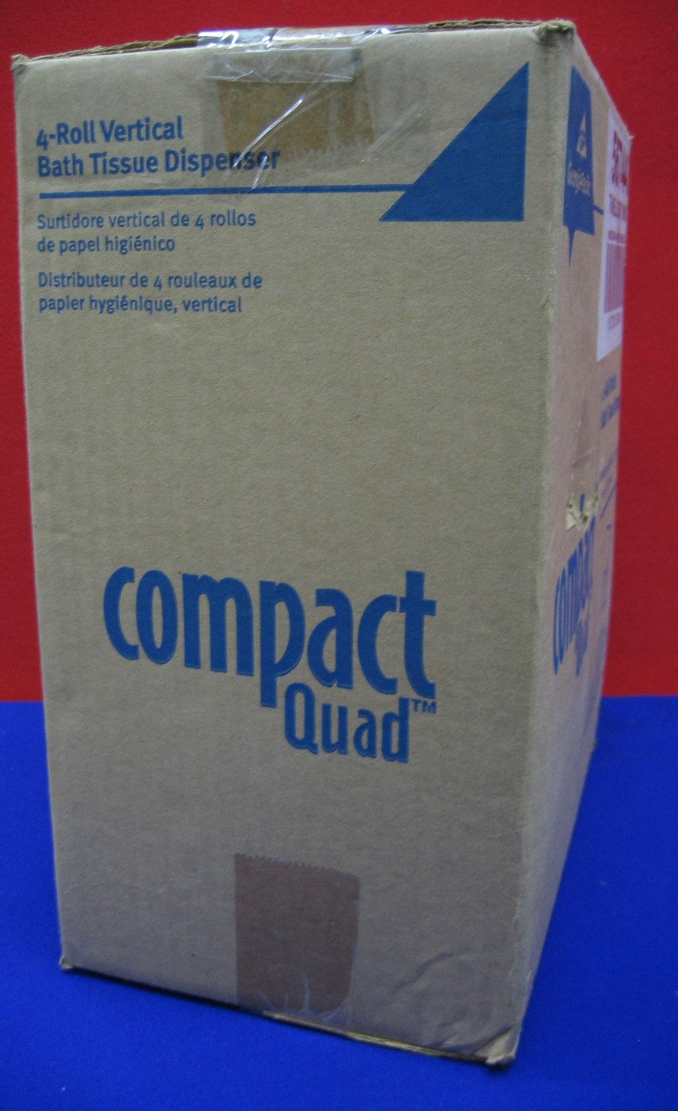 GEORGIA PACIFIC MN 56744 DISTRIBUTORE DI CARTA DA BAGNO VERTICALE COMPATTO QUAD A 4 ROTOLI 