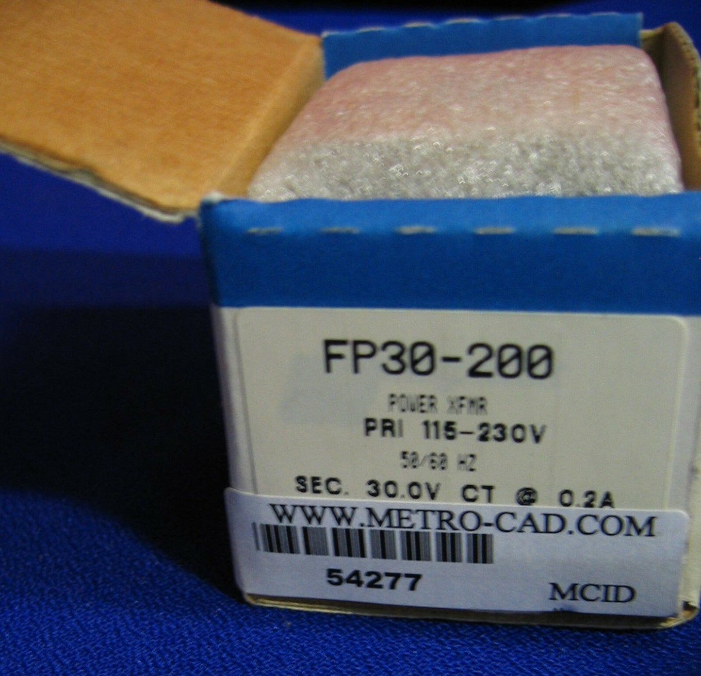 MAGNETEK FP30-200 FLATPACK-LEISTUNGSTRANSFORMATOR PR1 115/230 V 50/60 HZ SEC 30