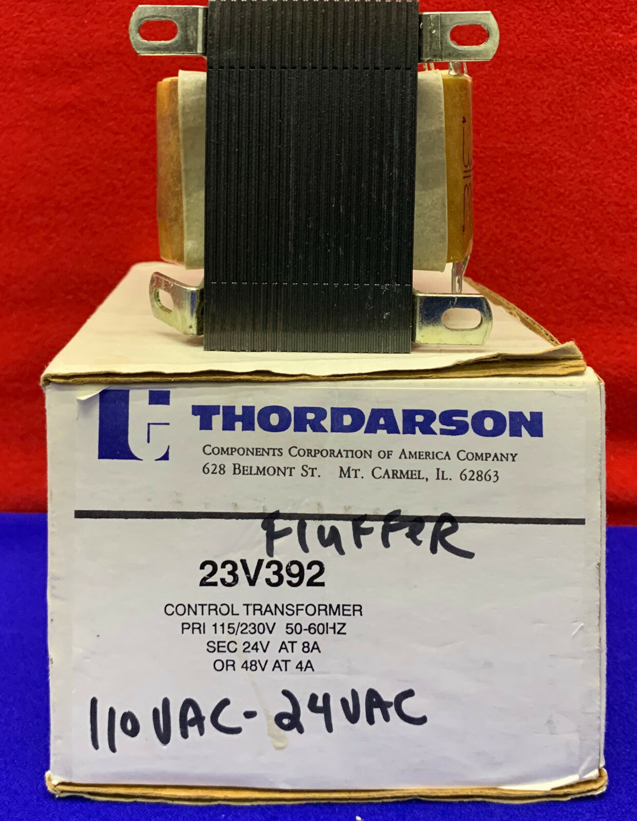 TRANSFORMATEUR DE COMMANDE THORDARSON 23V392