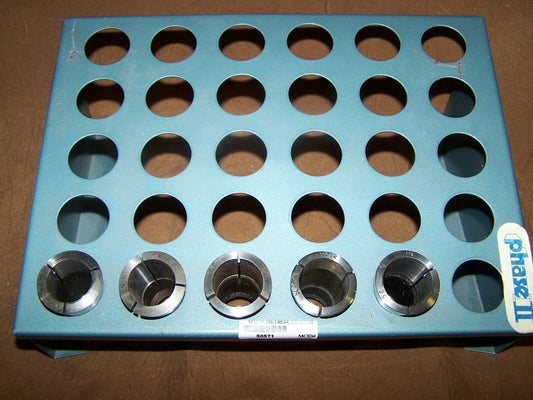 JUEGO DE PINZAS CONTINUACIÓN INCLUYE: SOPORTE, 1", 1 1/32, 1 1/16, 1 3/32, 1 1/8, 5 c's