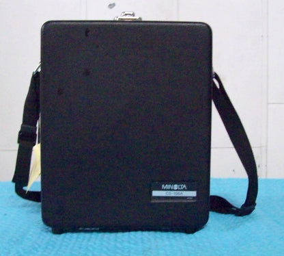 MINOLTA CHROMA METER CS-100A SN 11124007 VIDEO COLOR ANALYZER FOR PARTS / REPAIR