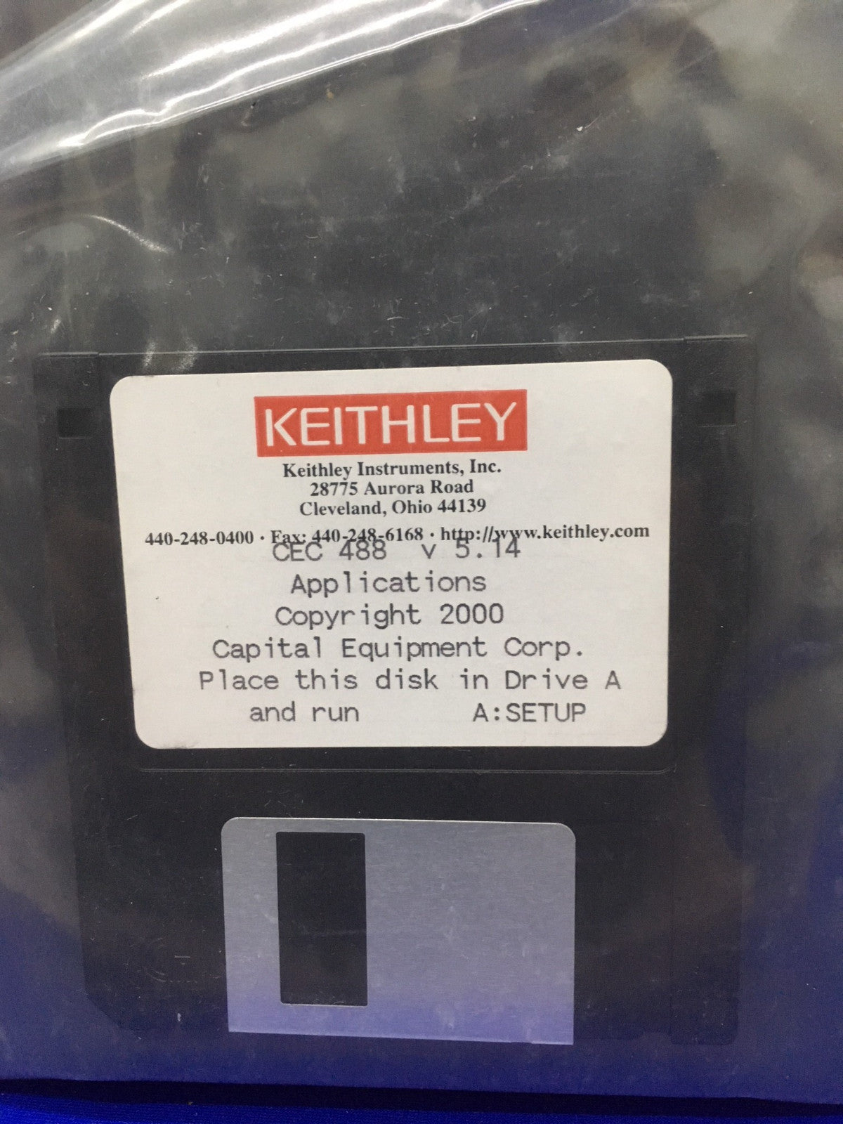 PLACAS DE INTERFAZ PARA COMPUTADORAS PERSONALES KEITHLEY KPCI-488