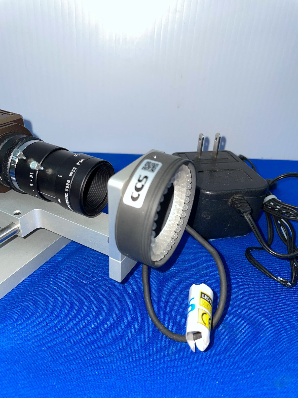 CAMERA MET 50MM 1:2.8 TAMRON 004470 LENS &amp; CCS RINGLICHT