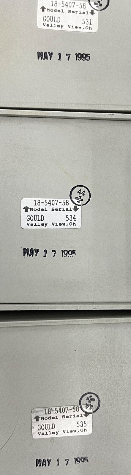 GOULD INSTRUMENTS 18-5407-58 ISOLIERTER VORVERSTÄRKER - 1 LOT MENGE 3