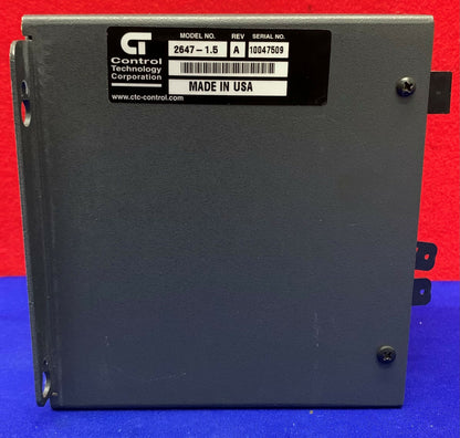 CTC コントロール テクノロジー コーポレーション 2647 - 1.5 A サーボ マルチプロ オートメーション コントローラー