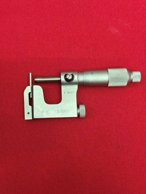 Mitutoyo PMB-21970  Uni-Mike Outside Micrometer 0-1" Mechanical W/ CASE